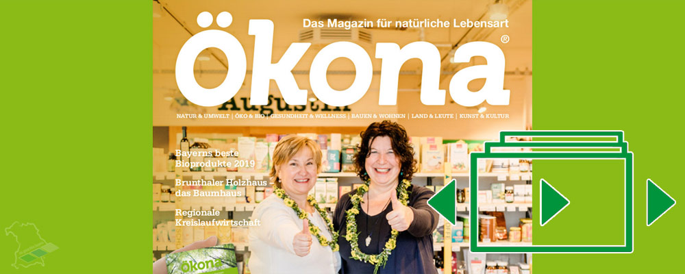 das slideshow-Fenster für 'oekona.de' anzeigen ...

Die Ökona Titelseiten :: Ein Medium, welches das kraftvolle regionale Potenzial aufzeigt.